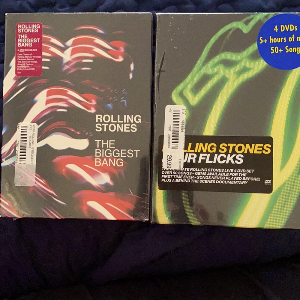 Rolling Stones dvd sets